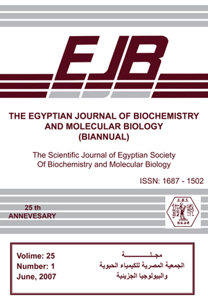 The Egyptian Journal of Biochemistry and Molecular Biology